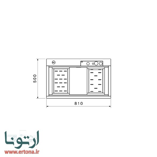 سینک توکار بیمکث مدل 770